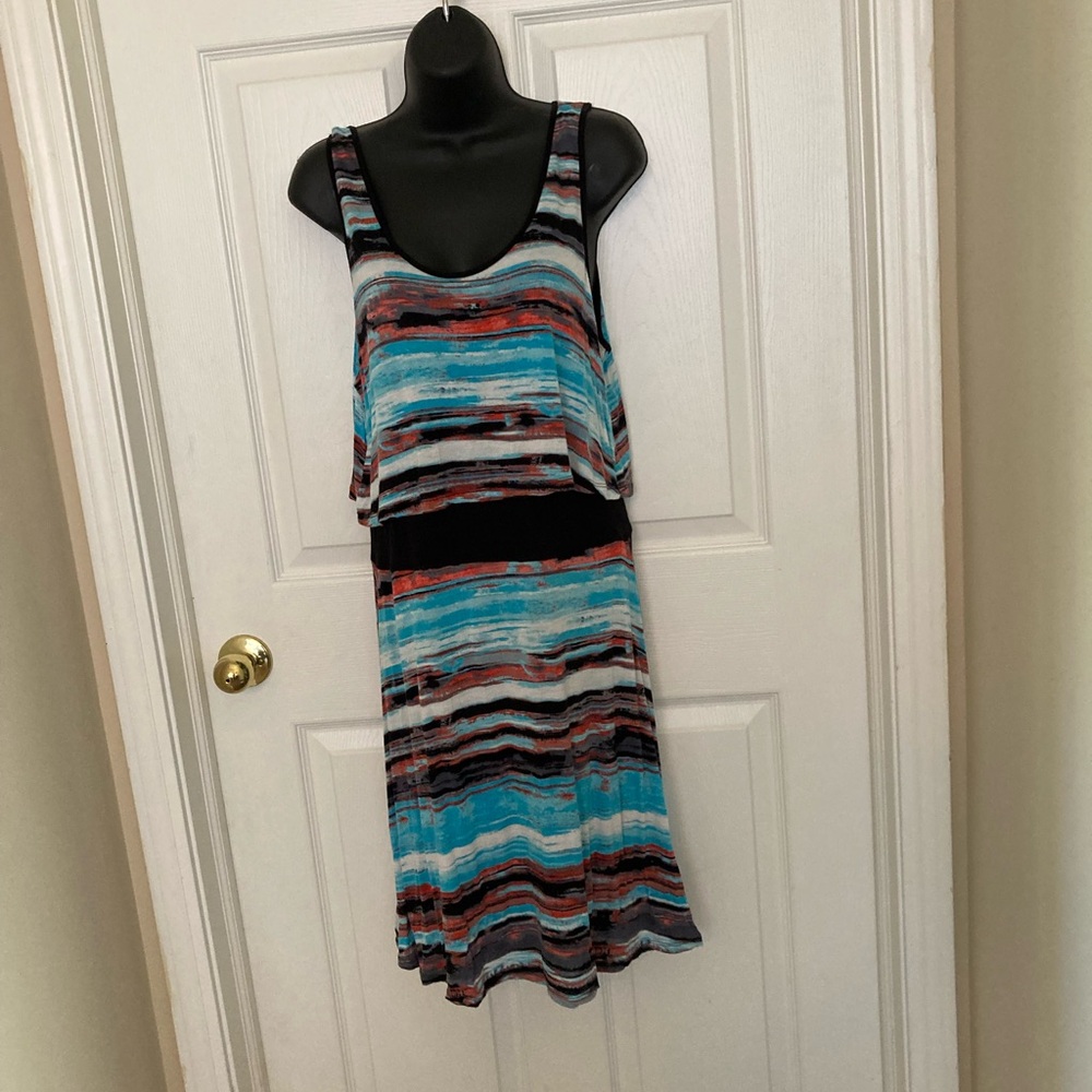 Kensie Multicolor Striped Dress
